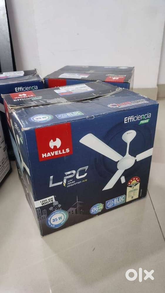 Havells 1200 mm Efficiencia Prime High Speed, BLDC Remote-Control Fan