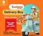 Hiring part time food delivery riders in Hyderabad earn upto 25k