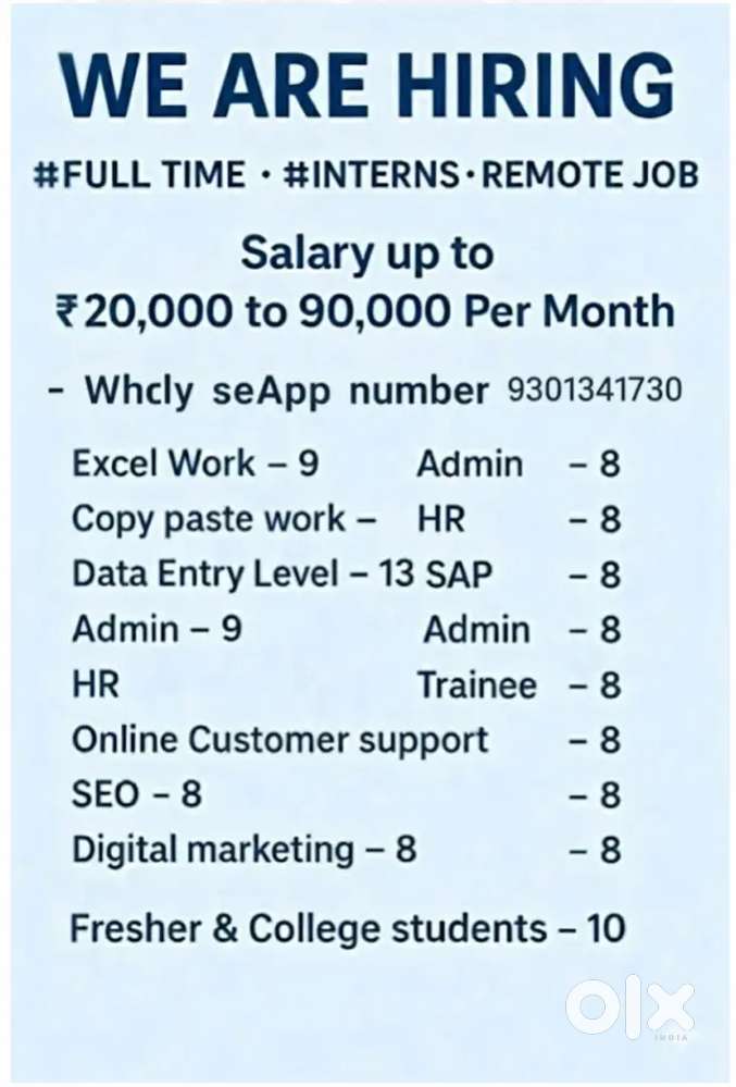 Work from home house wife college student job person anything else.