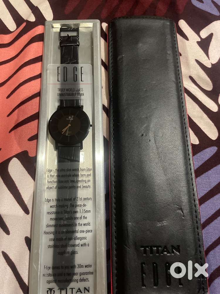 Titan edge unisex watch