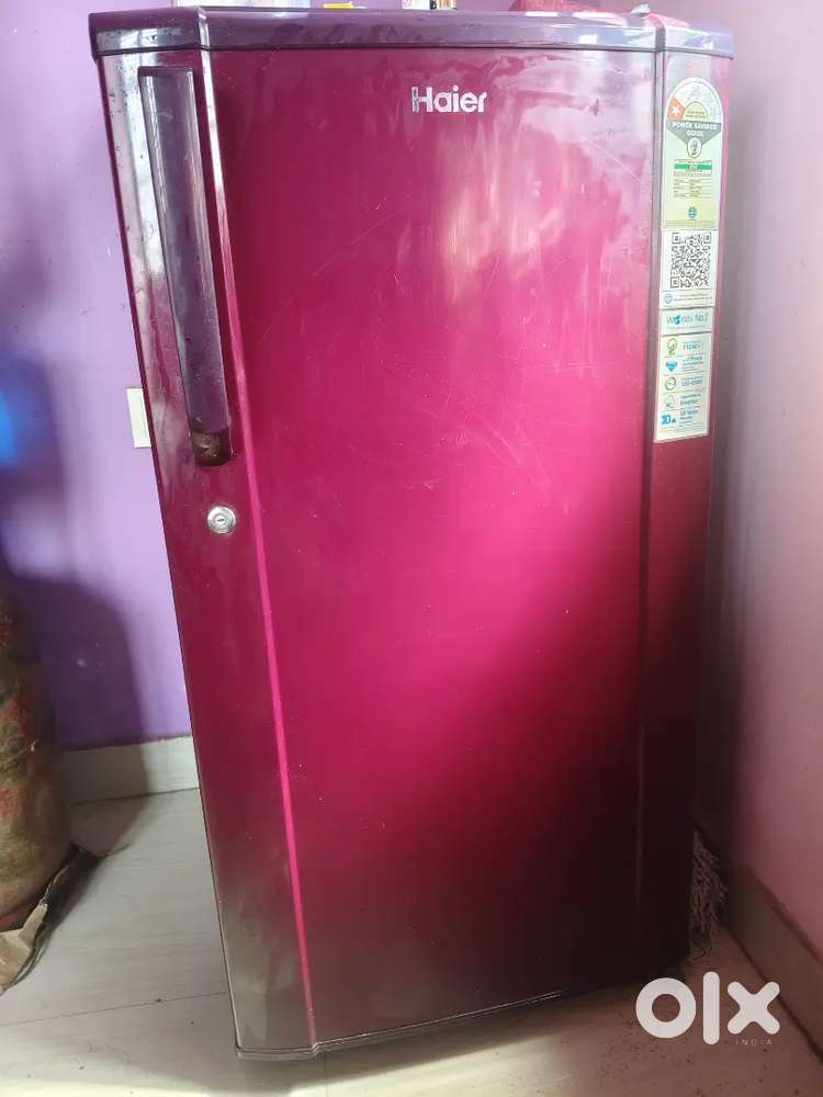Haier 165 litre refrigerator.