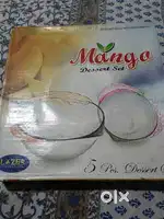 Mango dessert set