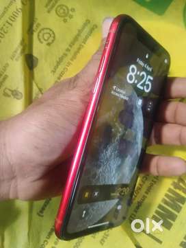 I phone xr 64 red no dent no scratches