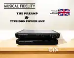 MUSICAL FIDELITY : PREAMP AND TYPHOON POWER AMPLIFIER
