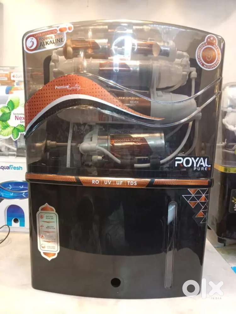 Pure Alkaline Zink Copper Ro water purifier with 2 years warranty
