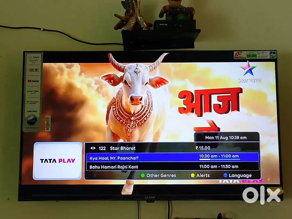 32 inch fully smart led brand name (F&D)