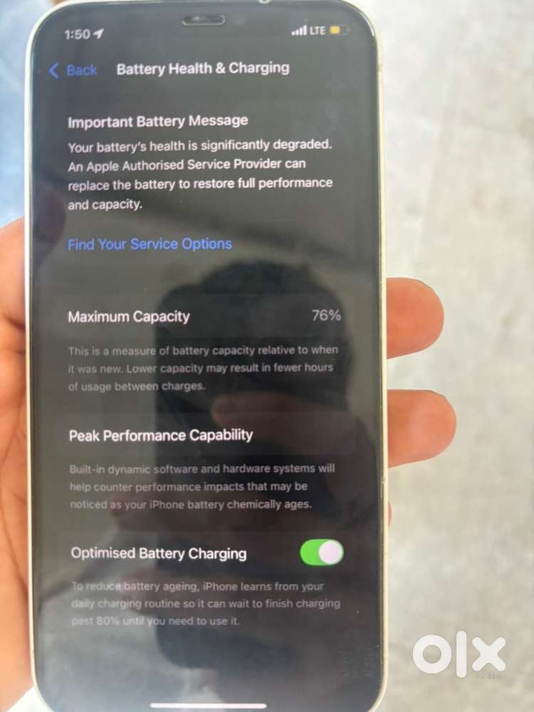 I phn 12 ,64 gb storage