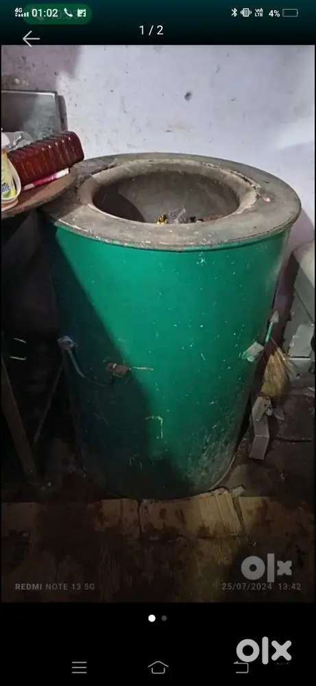 Tandoor v full new h nd Commercial Gas chulha dono new h fully