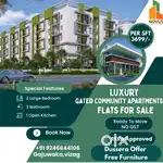 Luxury Gated Community Apartments Flats For Sale Ready To Move  NO GST