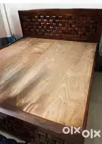 King size cot for sale - sheesham wood