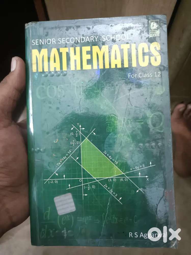 RS AGRAWAL MATH BOOK CLASS 12 ENGLISH MEDIUM