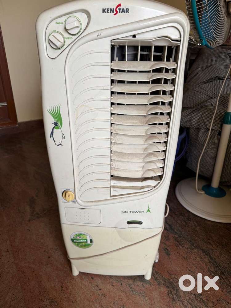 Cooler, fan, and geaser