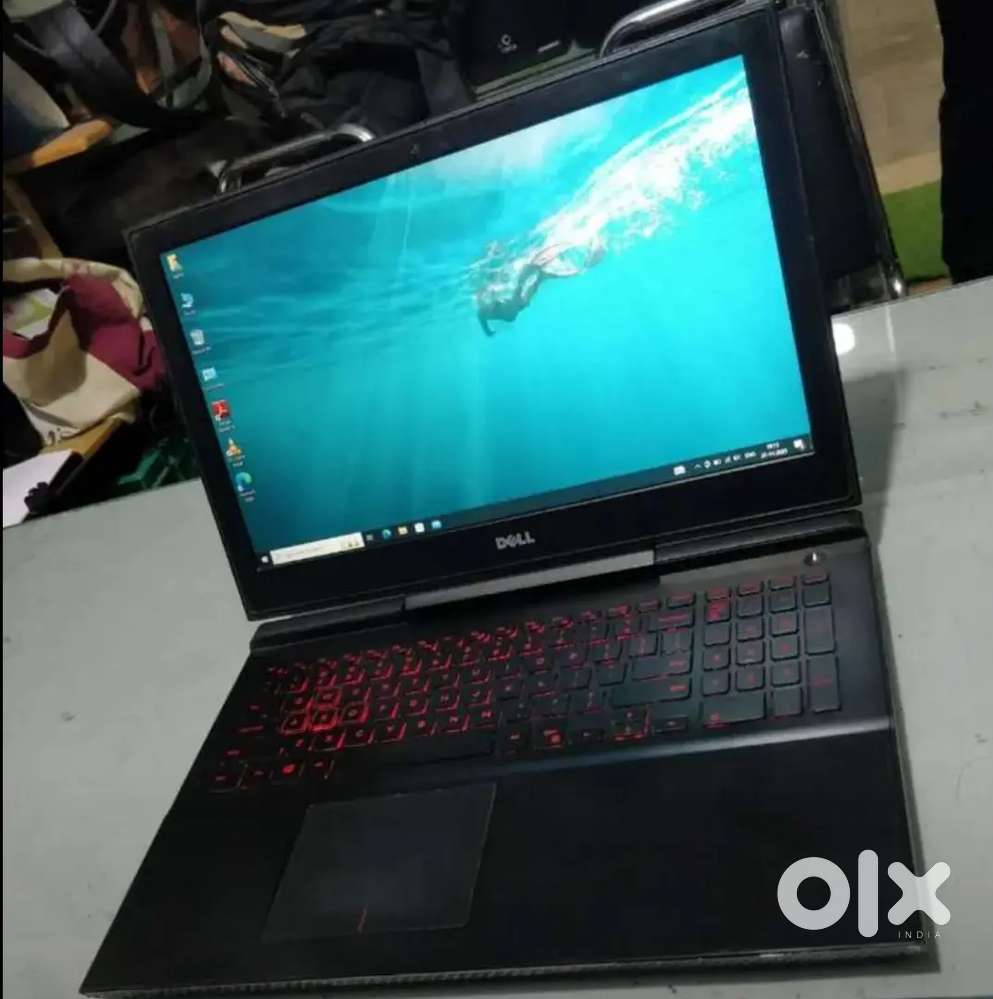 Dell Gaming laptop laptop + i5 7th gen + 16GB RAM + 512gb SSD