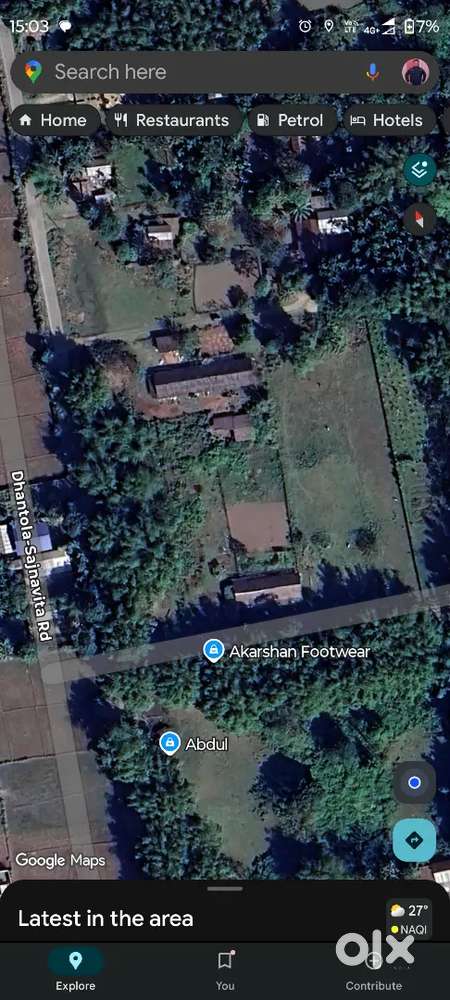 Near Dhantola Bazar. Myadi patta land for SALE