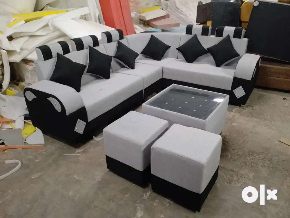 Brand new L shape sofa combo set