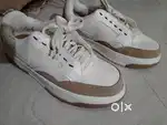 SOLEPLAY Beige Colour-Blocked Lace-Up Sneakers | size 41