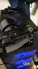 Sony a6100 with 16-55mm lens + 210mm zoom lens