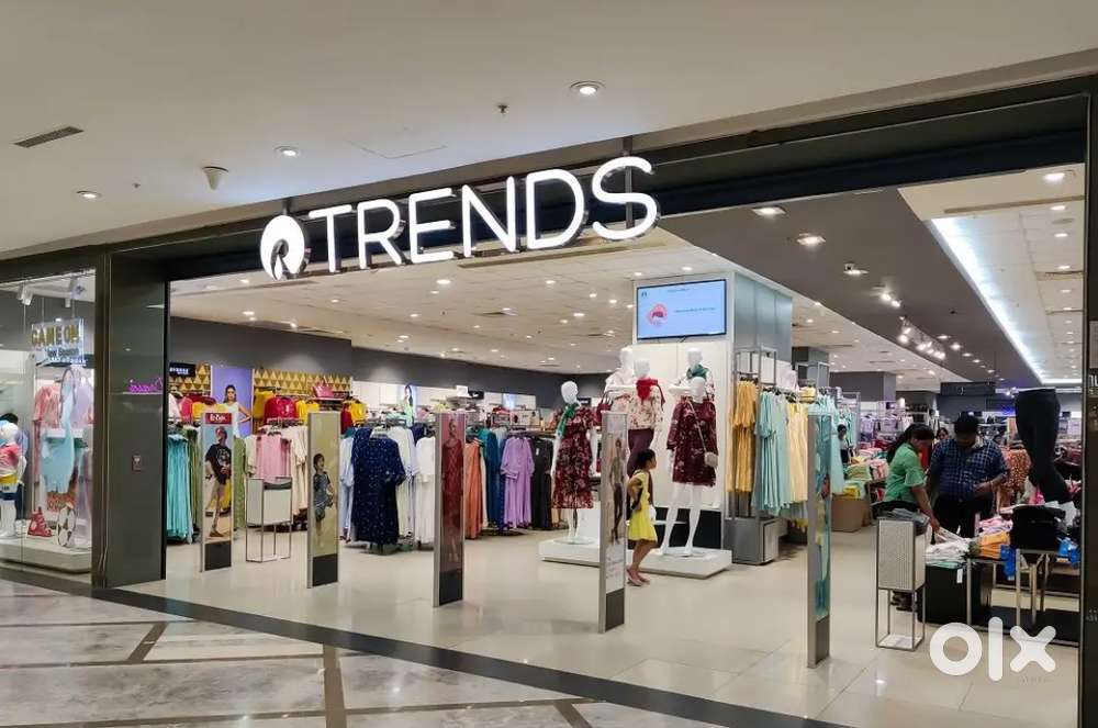 बिलिंग/सेल्स गर्ल्स-लड़के/हेल्पर की जरूरत TRENDS STORE में(HR ARSHI)