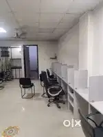 One cabin 10 seat furnished office rent 15000 rs in uttam nagar