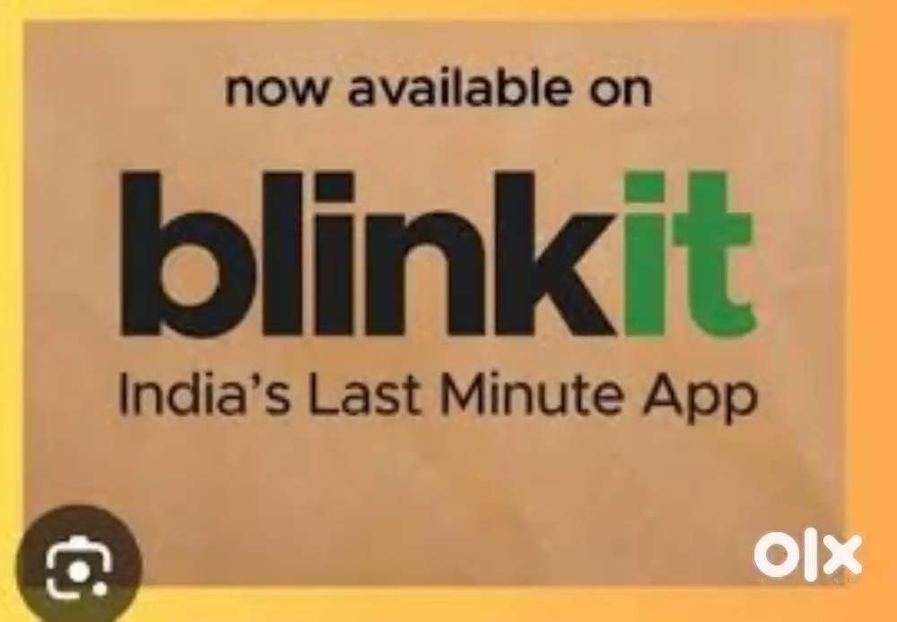HYDERABAD BLINKIT DELIVERY BOY (EARN RS.55,000 TO RS.70,000)