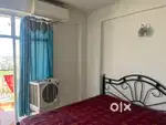 King Size Metal Bed With Mattress And 5 Seater Sofa set With Cover