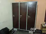 Metal Wardrobe ( 3Door Large Almirah Cupboard )