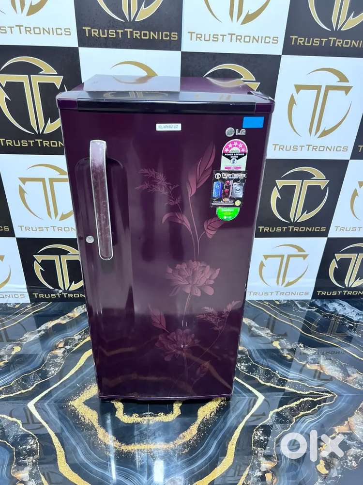 5 star 190ltr LG single door fridge