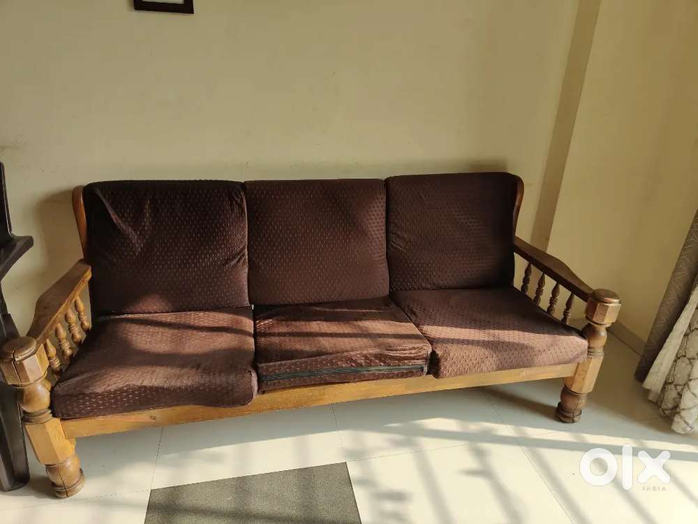 3 seater pure sagwani sofa