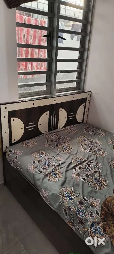 Double Bed & Cotton mattress