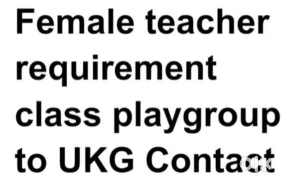 Play group teacher female