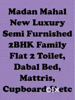 Madan Mahal New Luxury Semi Furnished 2BHK Family Flat 2 Toilet