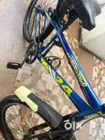 Full maintained bicycle with excelemt ROYAL BLUE MAT COLOUR