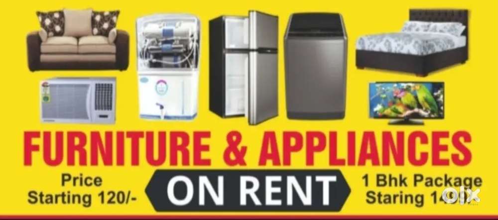 Furniture appliances on RENT