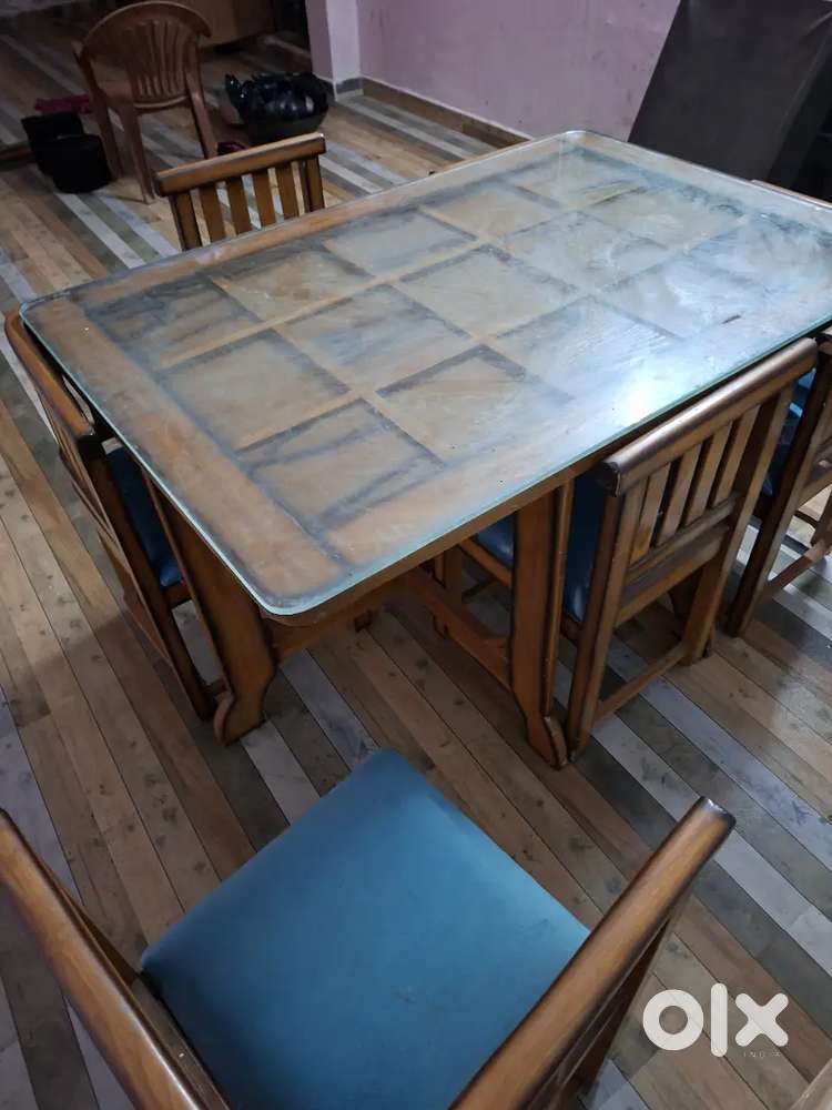 7 seater sofa + daining table shagon with6 chair