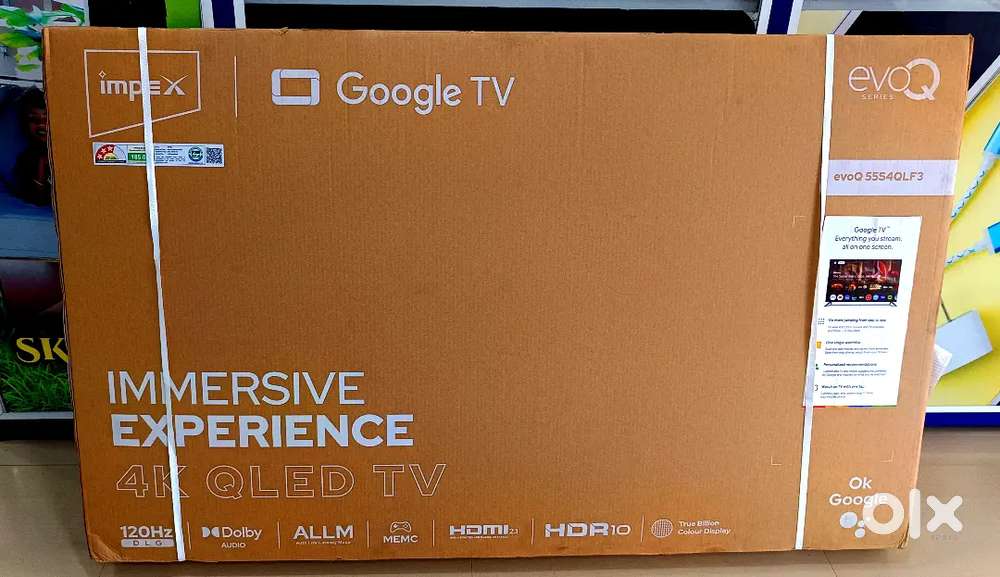 Impex LED TV 4K QLED 55