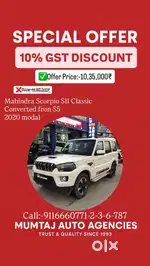 Mahindra Scorpio S5 Plus, 2020, Diesel