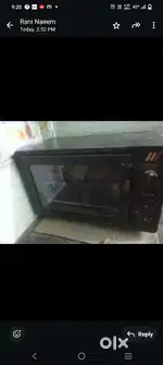 Sunflame oven h working h