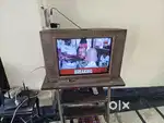 Fully working Philips tv with TV table(optional)
