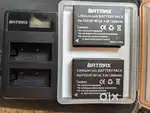 Batmax Battery and Charger for Fuji camera