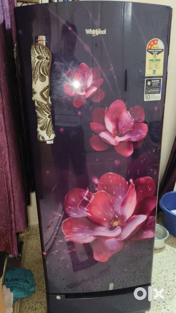 Whirlpool single door fridge 200 liters