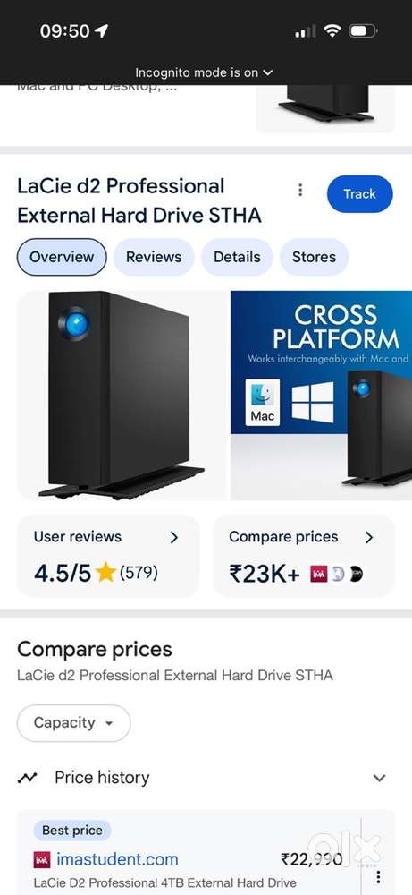Lacie 8tb…….