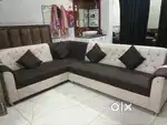 CORNER SOFA SET(4 CUSHIONS)