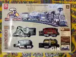 Vintage Era Smoking Steam Train Set