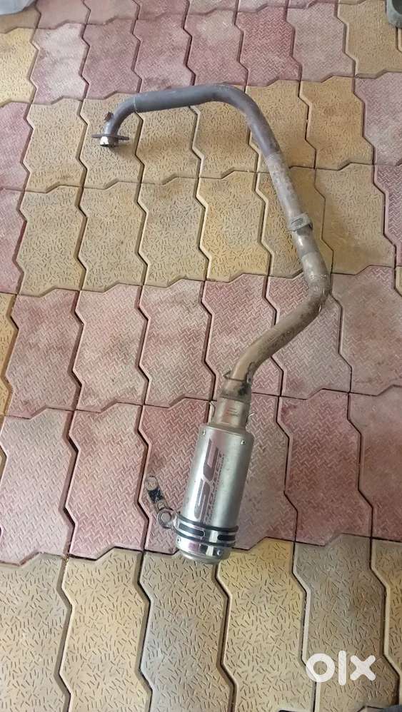 Sc pro ject Bike exhaust Only 4 month use
