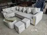 Nagpur Furniture Zone, Beautiful L Shape Sofa Set, Direct From Factory