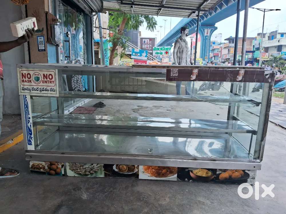 Glass counter for sale