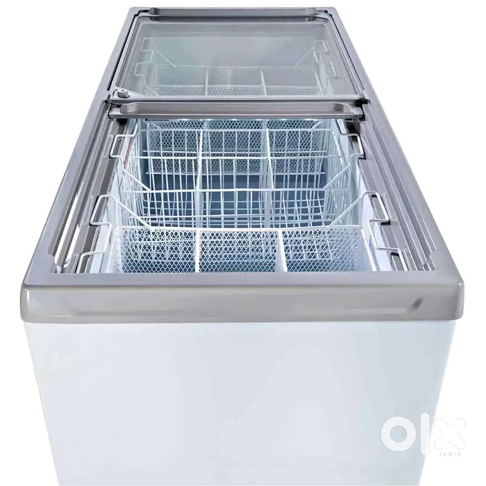 405 L Double Door Standard Deep Freezer (White, HFC400GM5, 5 Star)