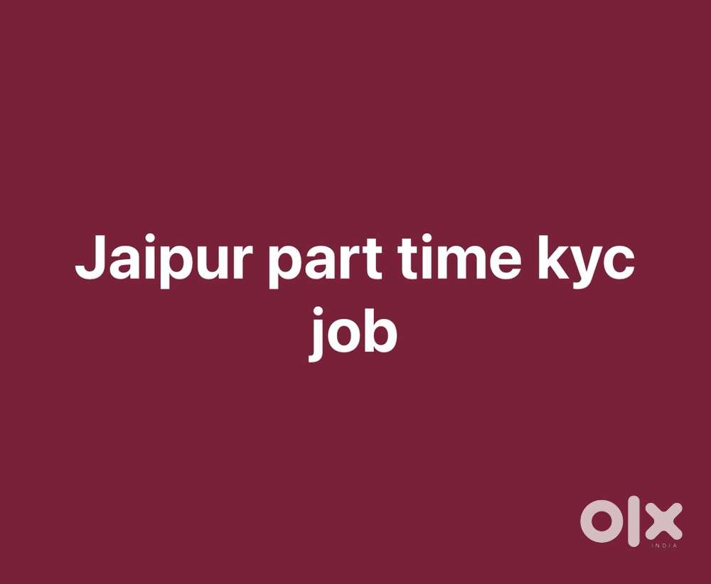 jaipur part time kyc job