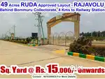 BOMMURU Gated Community Layout – RAJAVOLU