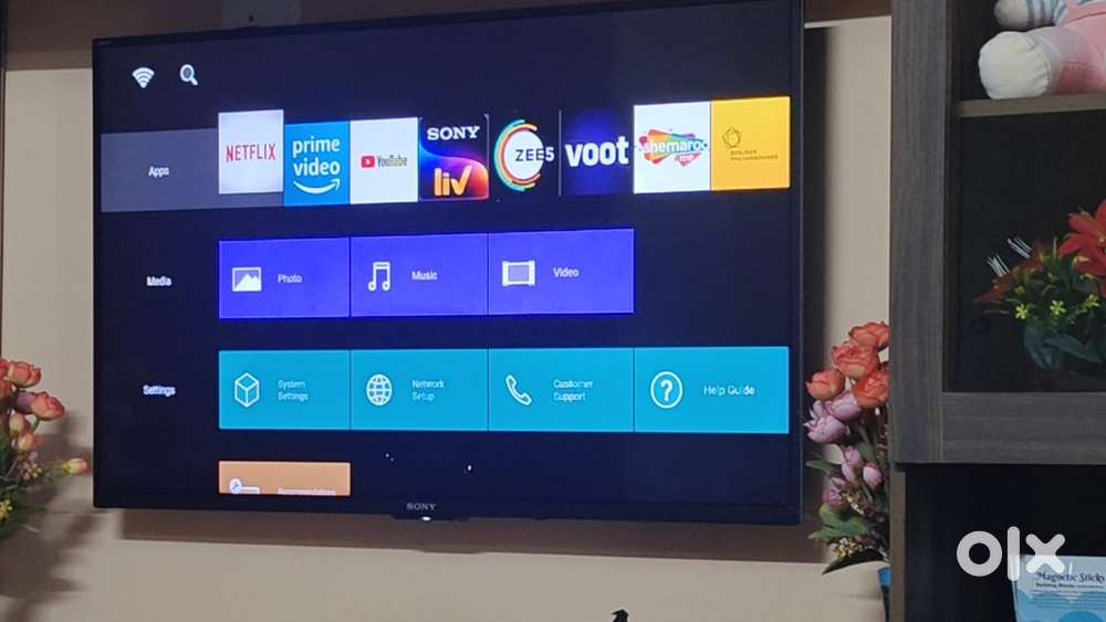 Running TV 43 inch Sony Bravia (2017)